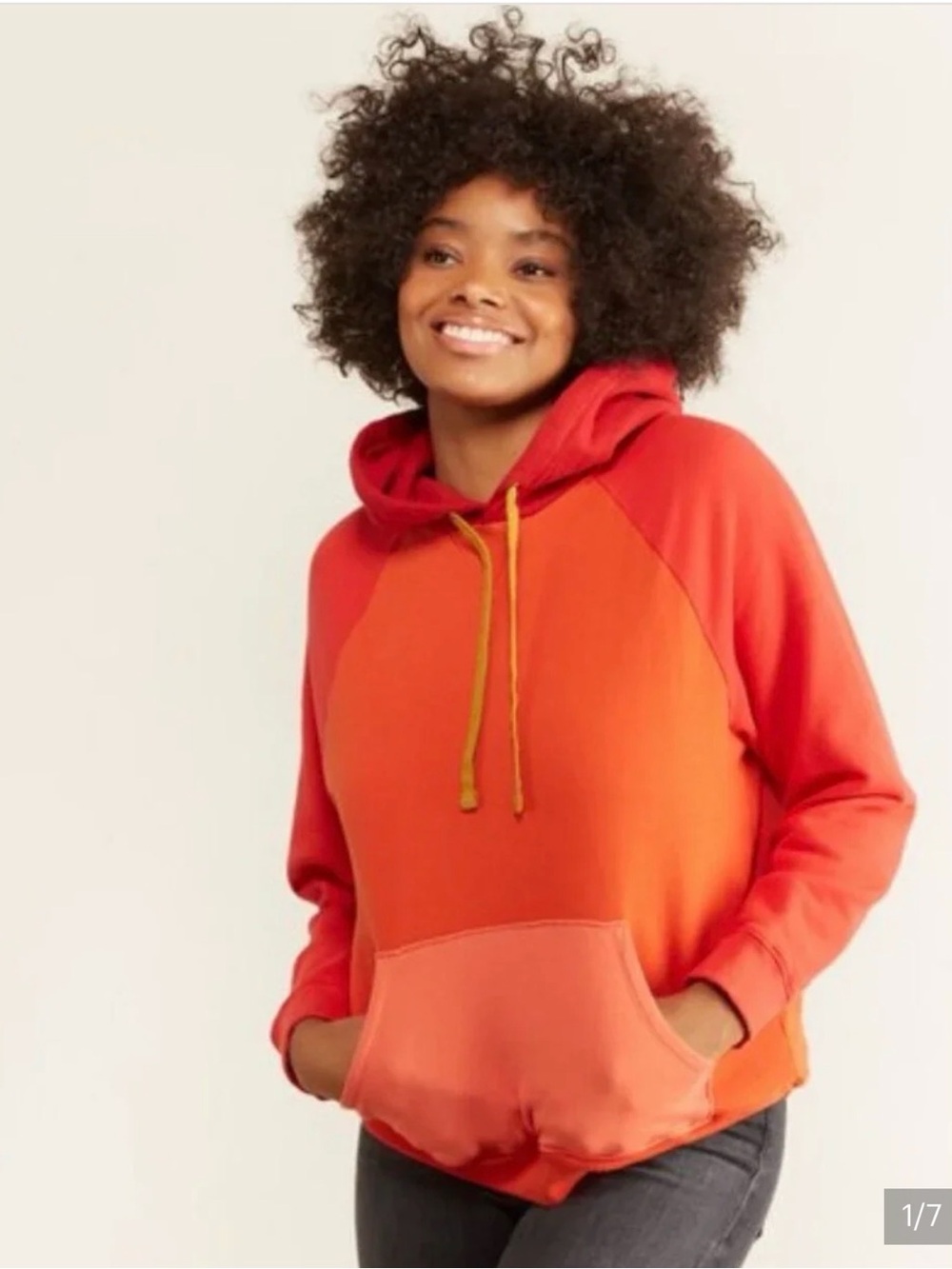 Medium MOTHER Denim Colorblock Hoodie
